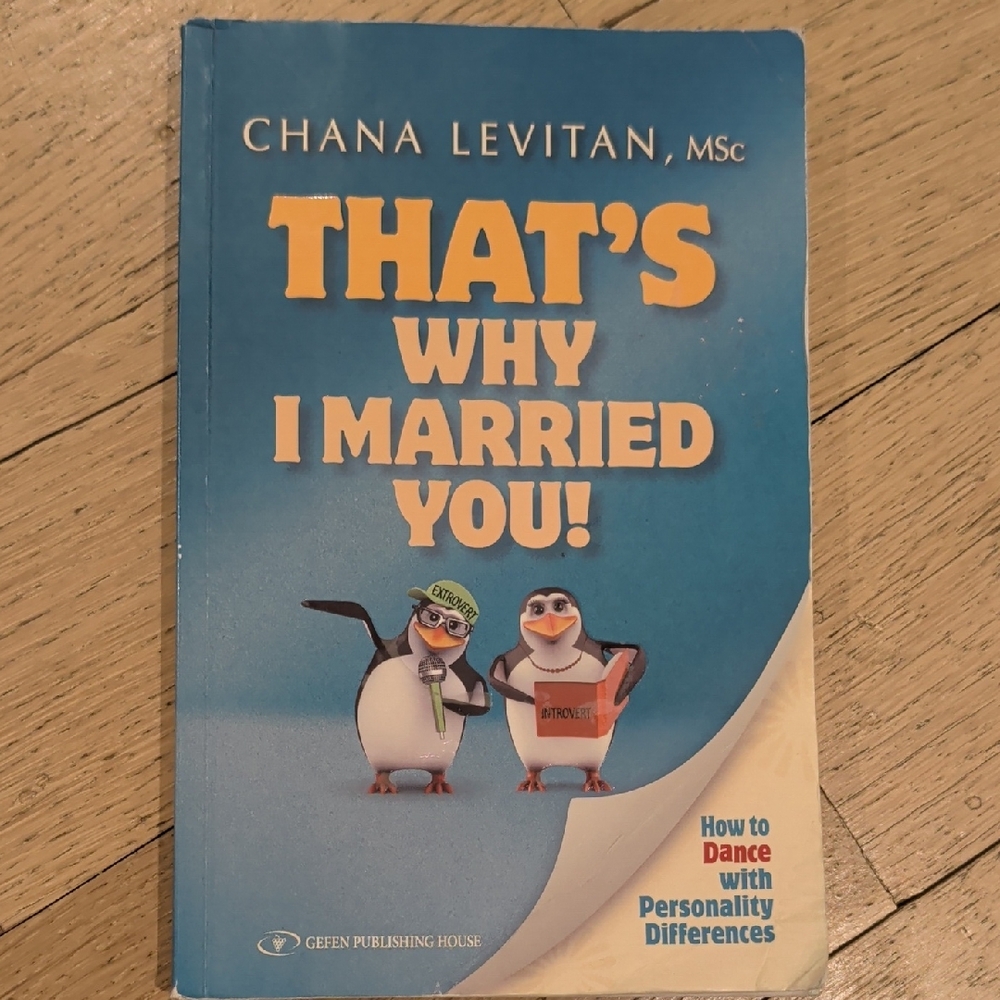 That's Why I Married You! Book